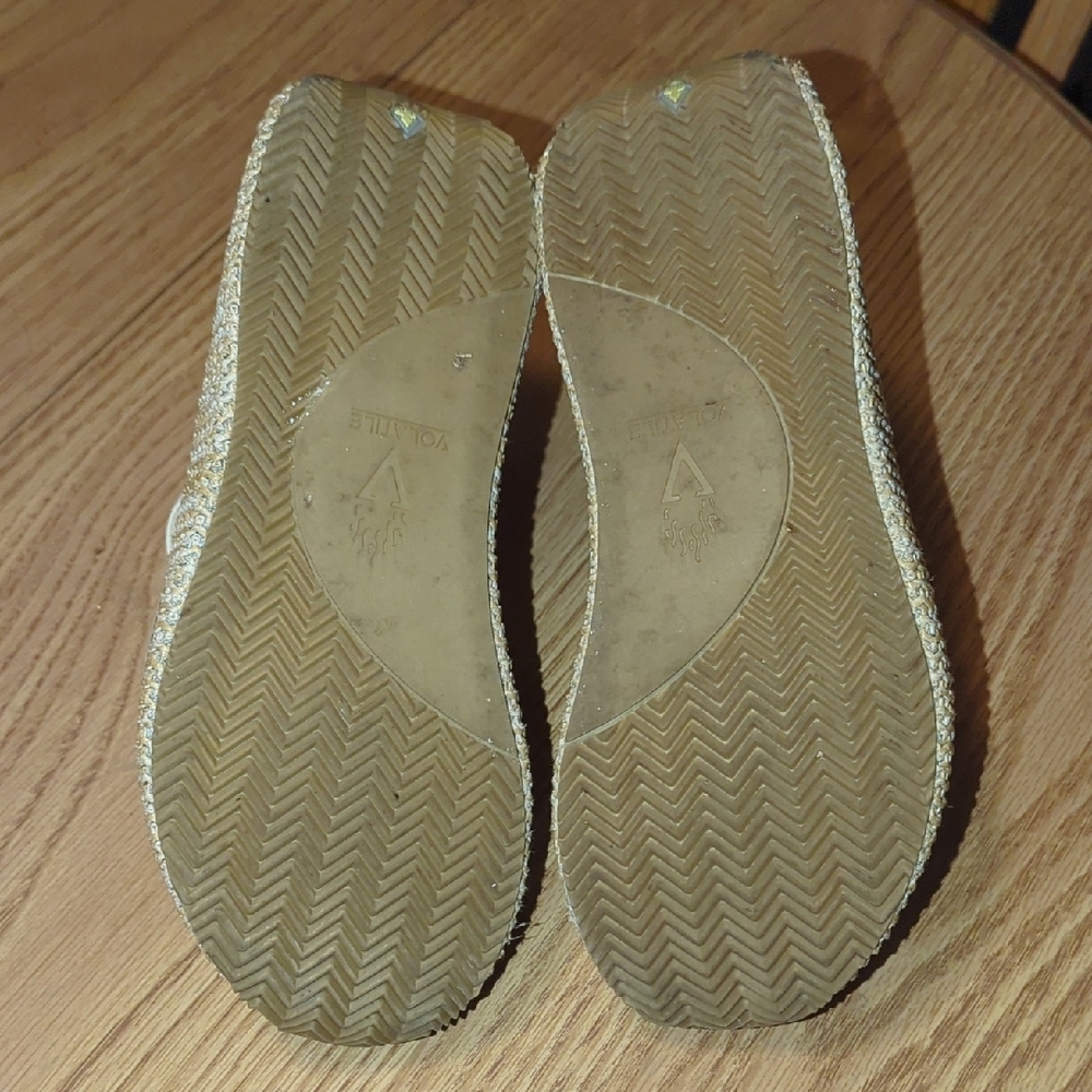 Volatile Light Tan Platform Sandals - image 5